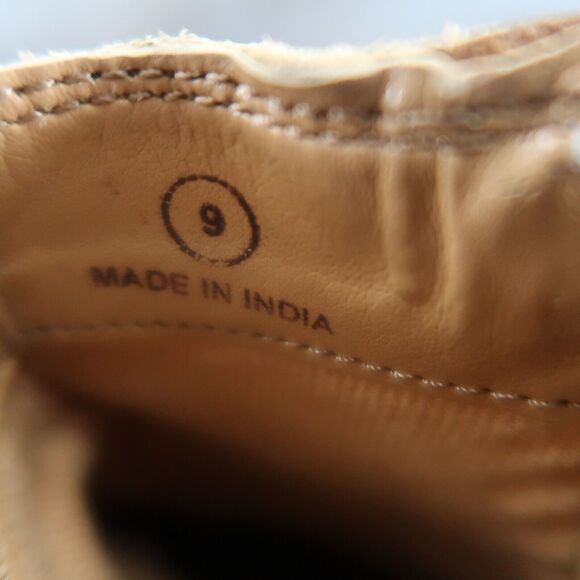 Urban Outfitters Shoes Womens 9 Bootie Fashion Leather Double Zip Moto Lifestyle - Picture 15 of 16